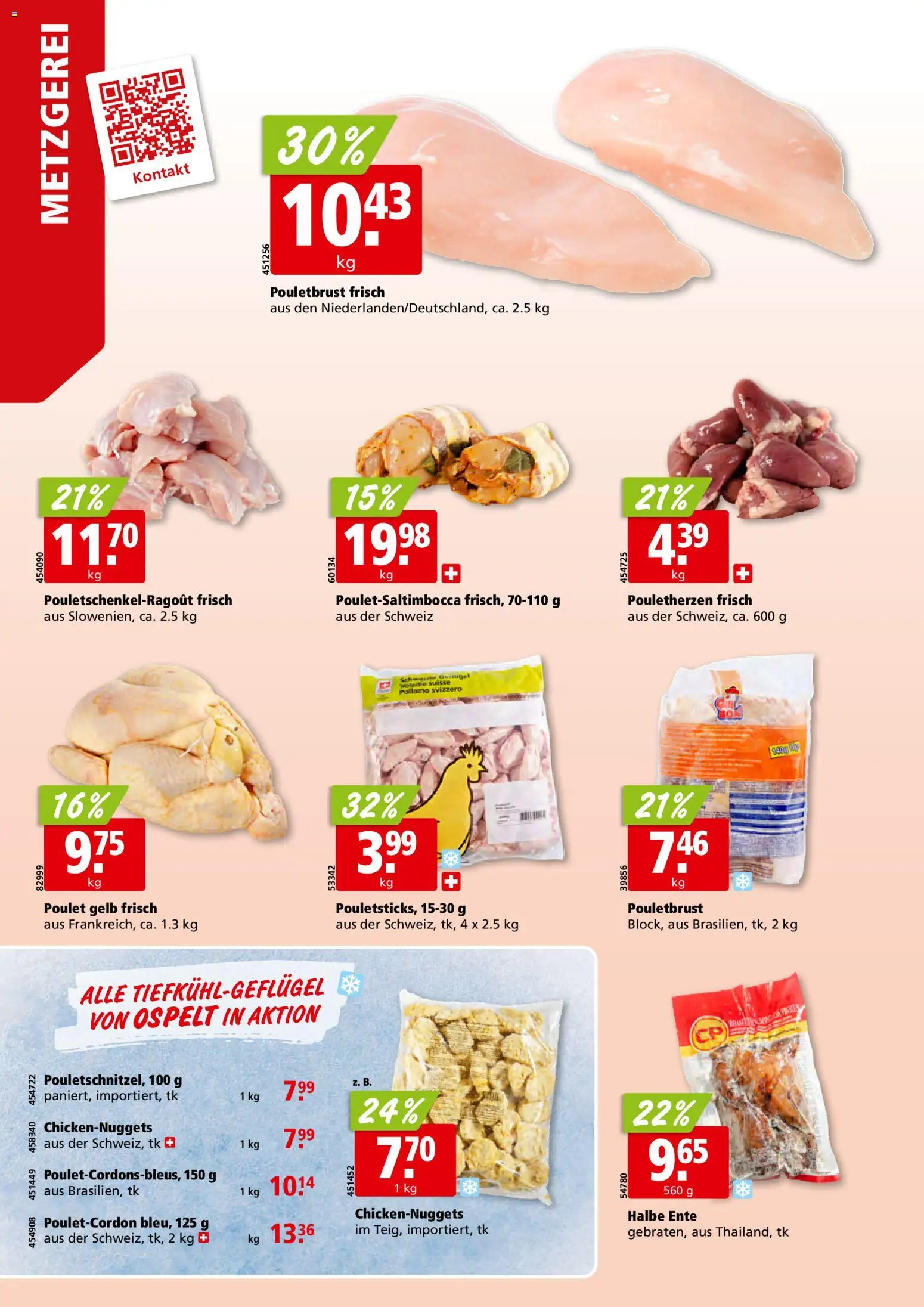 Aligro aktionen – gültig ab 09.03.2026 | Seite: 6 | Produkte: Pouletbrust