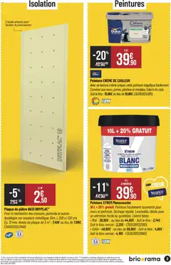 Bricorama - Prévisualisation de Bricorama catalogue valide à partir de 18.02.2026 | Page: 3 | Produits: Plâtre, Crème