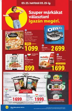 Oreo torta, 570 g - amely érvényes a következő dátumtól: 19.03.2026 | Oldal: 50