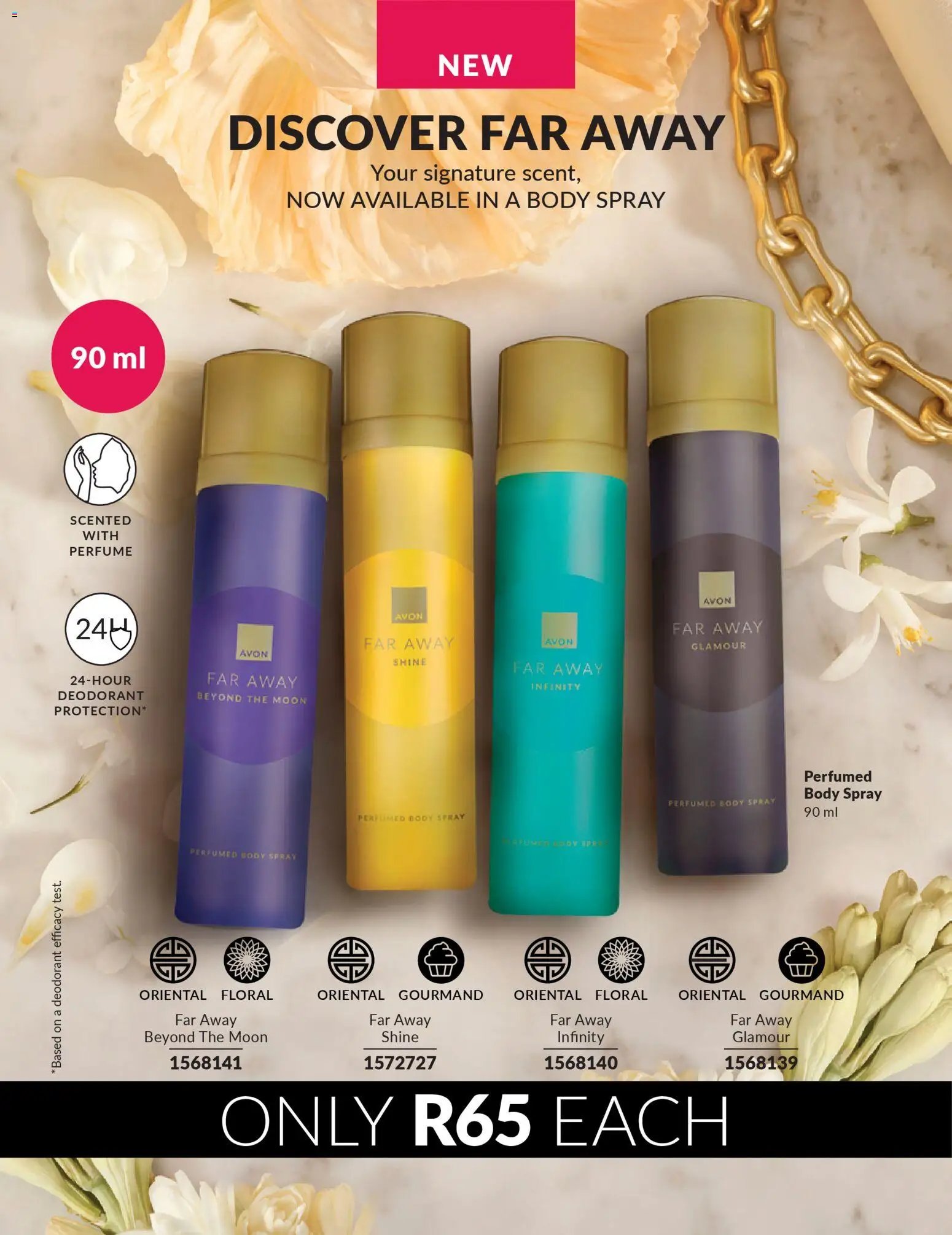New Avon catalogue – valid from 01.03.2026 | Page: 180 | Products: Body spray, Perfume, Deodorant