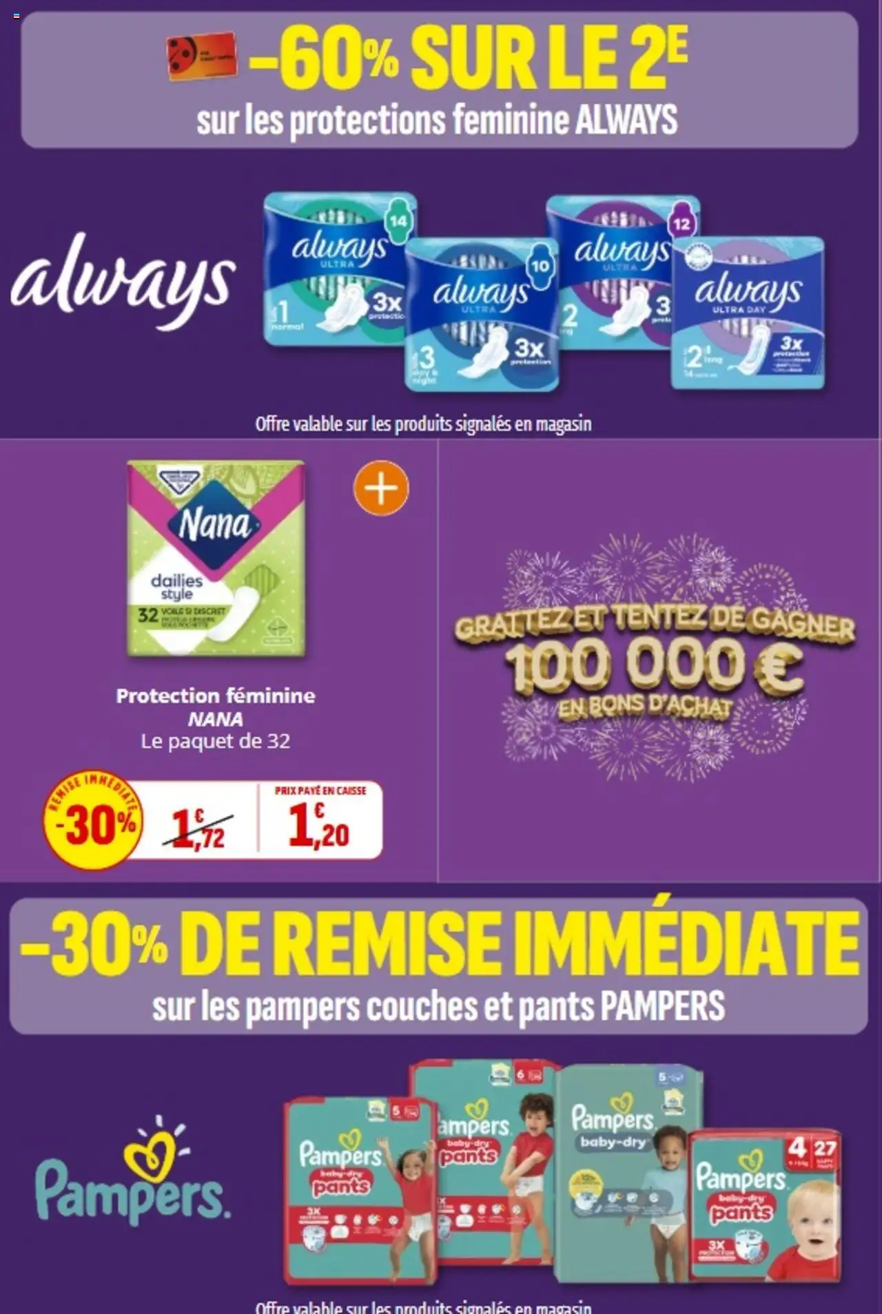  | Page: 55 | Produits: Couches, Pampers, Pampers couches
