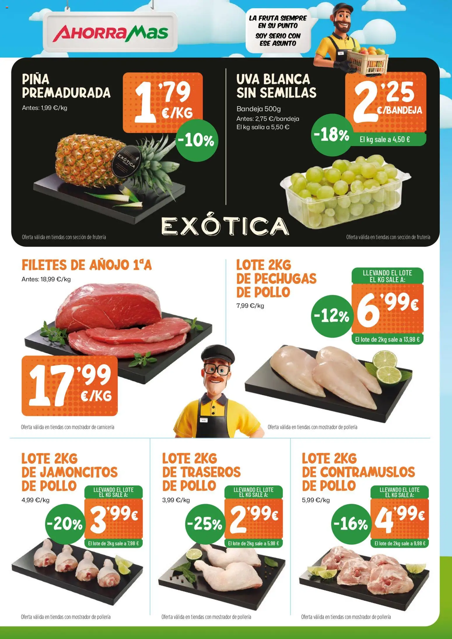 AhorraMas folleto │ válido desde el 29.01.2026 | Página: 3 | Productos: Piña, Bandeja