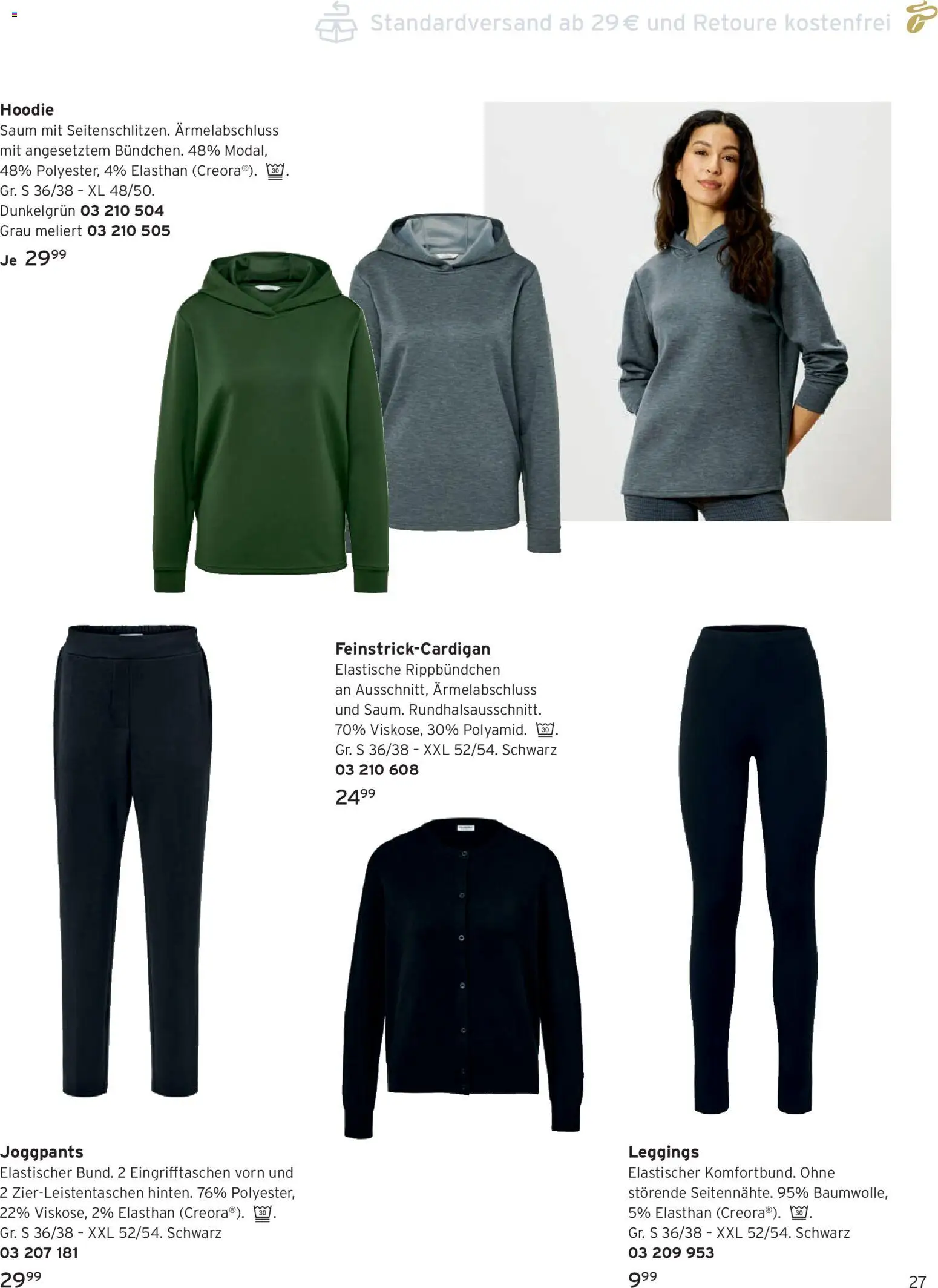 Tchibo Katalog Frühling – gültig ab 24.03.2026 | Seite: 27 | Produkte: Hoodie, Leggings