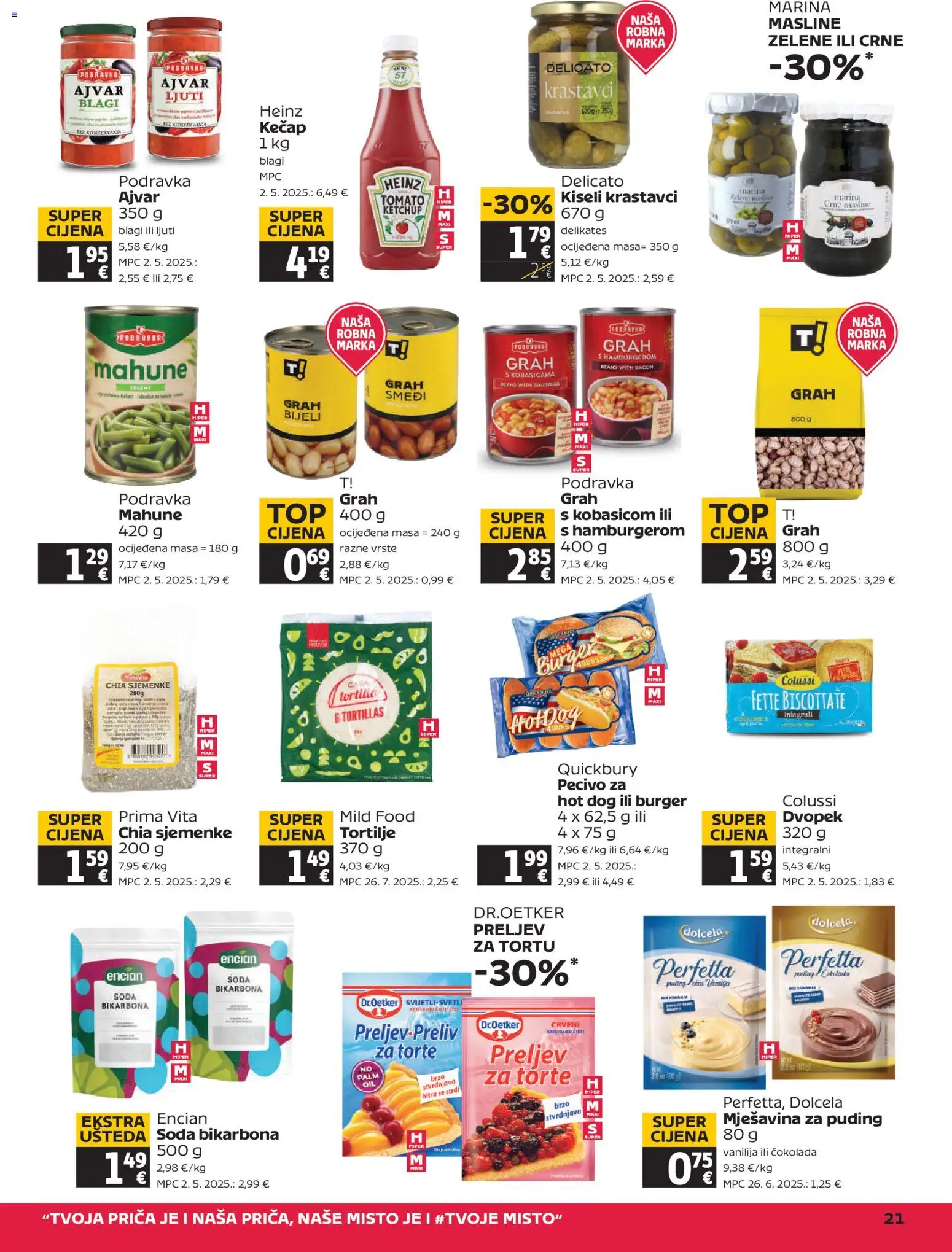 Tommy katalog | vrijedi od 13.11.2025 | Stranica: 21 | Proizvodi: Kečap, Krastavci, Sjemenke, Kiseli krastavci