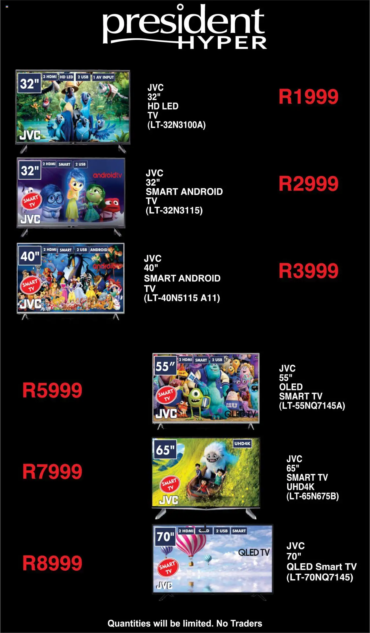 President Hyper JVC TV Specials │ valid from 01.05.2025 | Page: 1 | Products: USB, TV