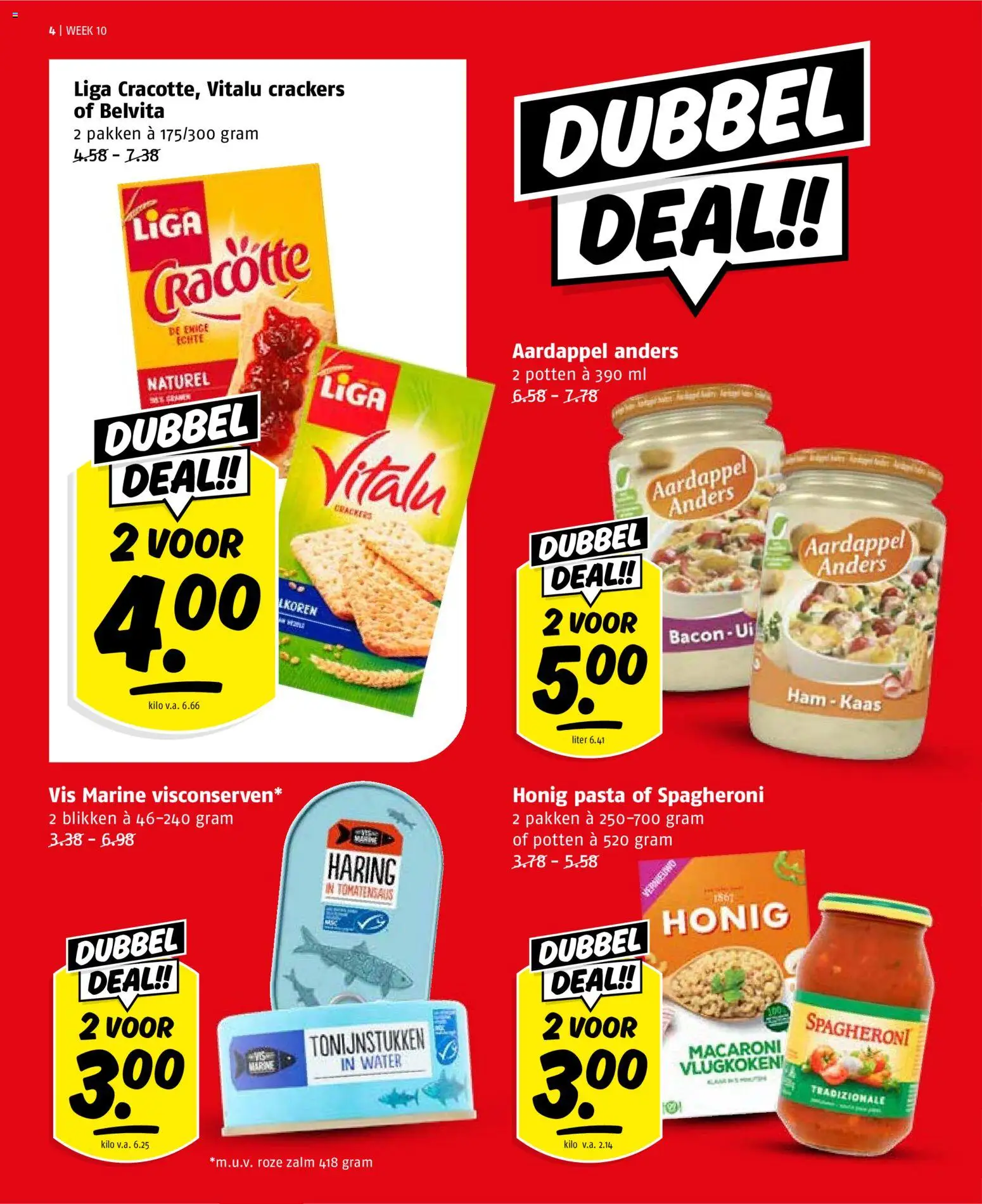 {H1} | Pagina: 4 | Producten: Kaas, Ham, Pasta, Festék