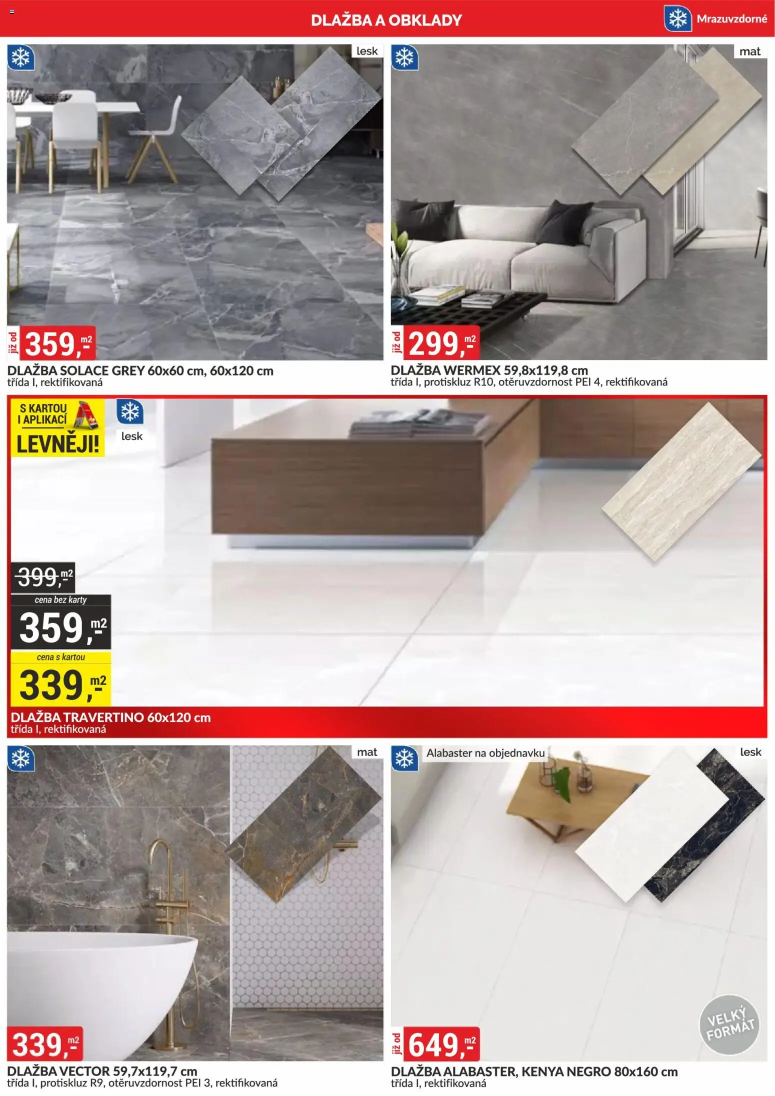 BAUMAX leták od 01.11.2025 | Strana: 20 | Produkty: Dlažba, Karty