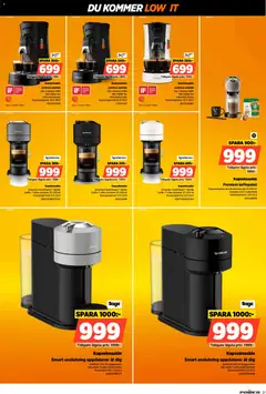 Power erbjudanden - Förhandsvisning av reklamblad från butik Power aktuell från 16.03.2026 | Sida: 37 | Produkter: Kaffe, Kapselmaskin