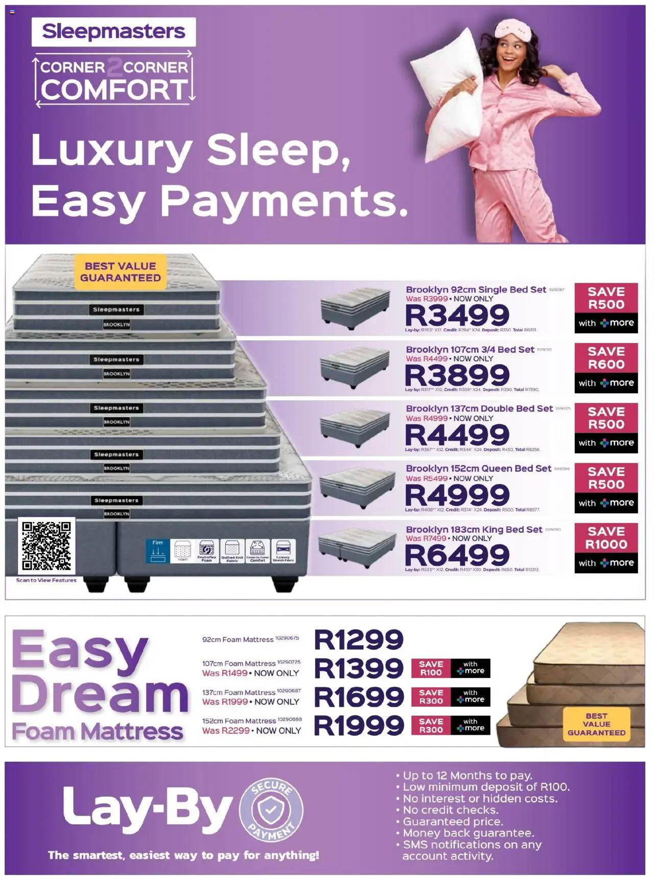 New Sleepmasters catalogue – valid from 16.10.2025 | Page: 3 | Products: Double bed, King bed, Mattress, Single bed