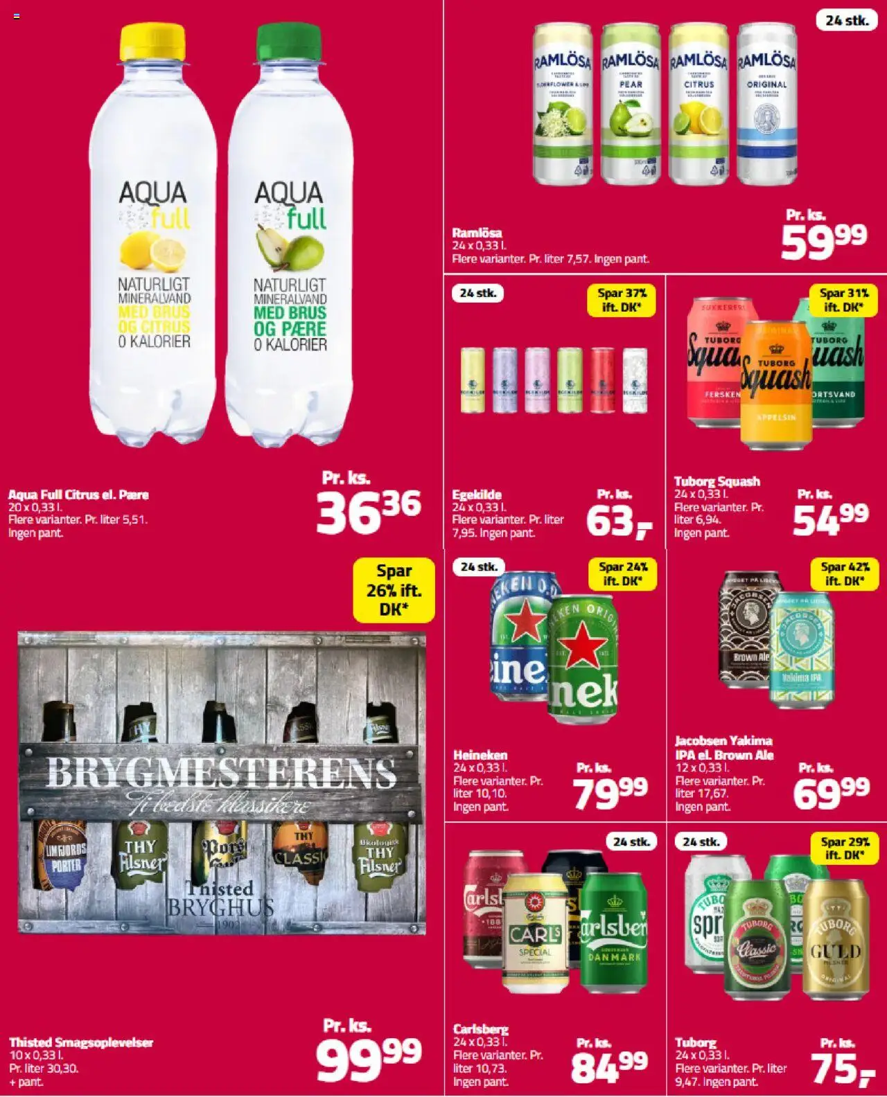 Fleggaard Tilbudsavis gyldig fra 06.08.2025 | Side: 2 | Produkter: Squash, Iogurteira, Tuborg Squash