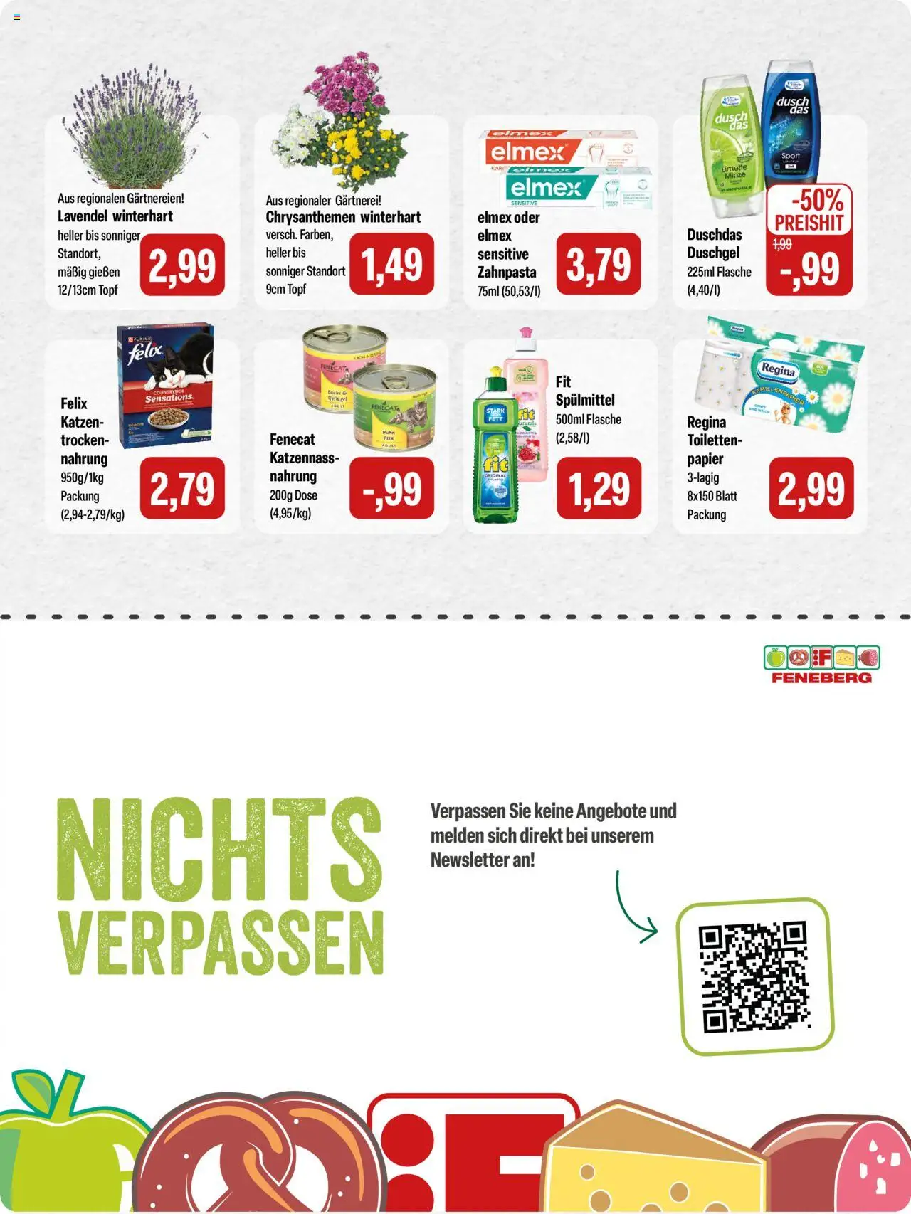 Feneberg Angebote - gültig ab dem 24.07.2025 | Seite: 8 | Produkte: Duschgel, Lachs, Duschdas, Lavendel