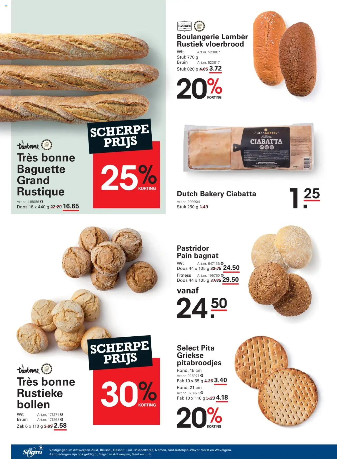  | Pagina: 12 | Producten: Baguette, Zak