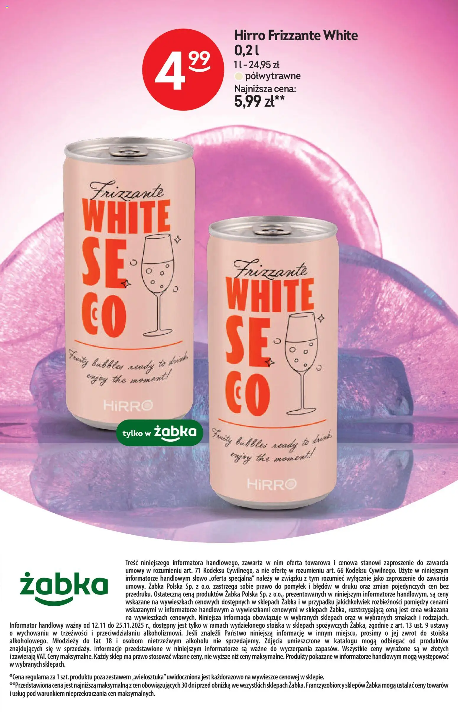 Żabka Black Friday od 12.11.2025 | Strona: 22