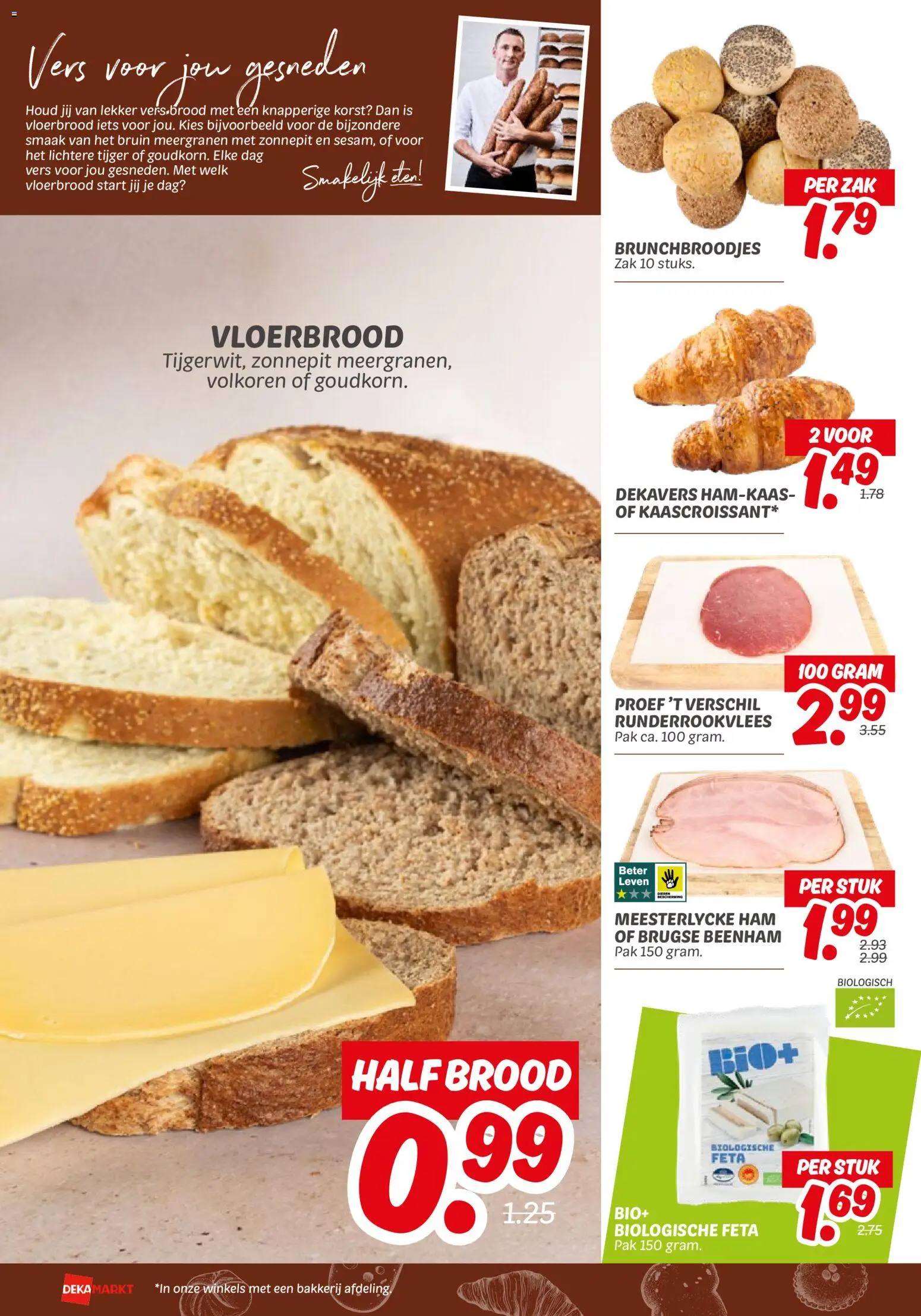 {H1} | Pagina: 10 | Producten: Brood, Ham, Bakkerij, Feta