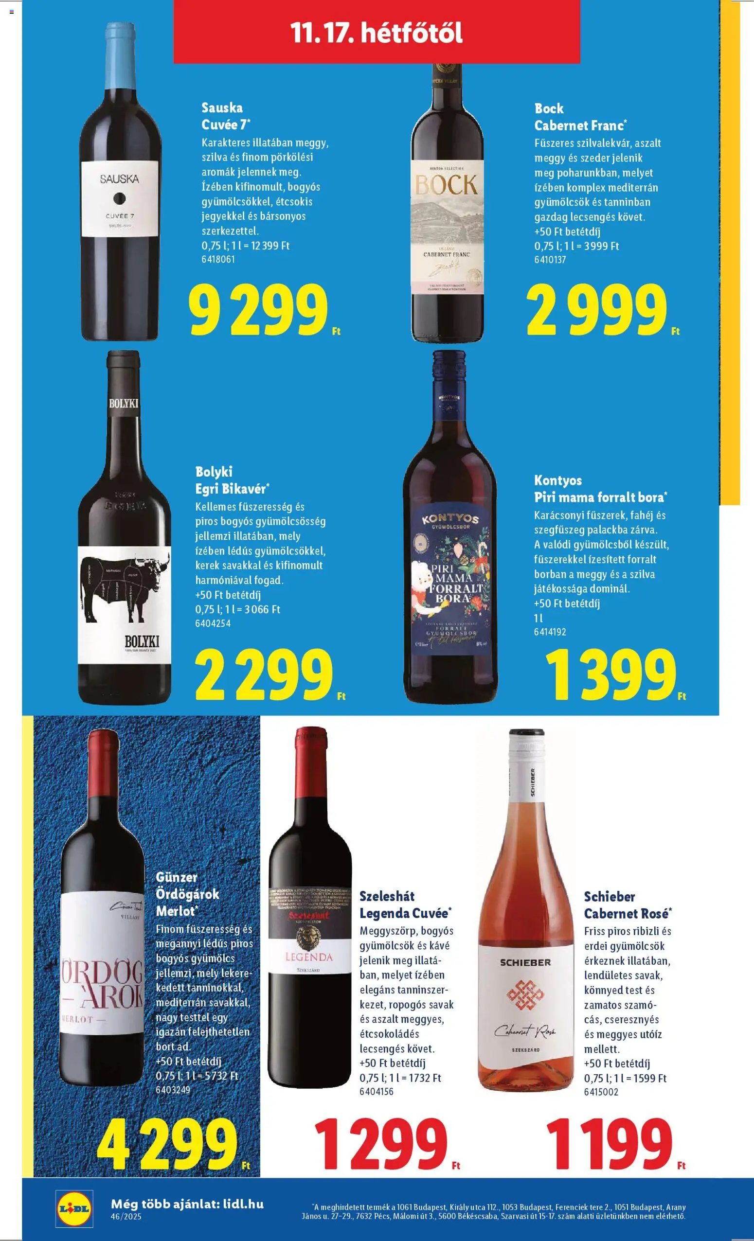 Lidl akciós ujság - amely érvényes a következő dátumtól: 13.11.2025 | Oldal: 50 | Termékek: Gyümölcs, Meggy, Fahéj, Aszalt szilva