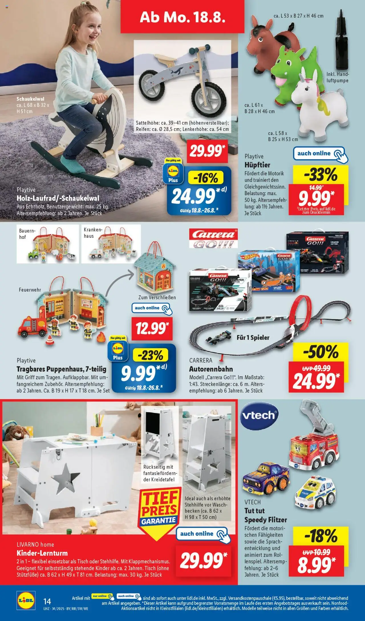 Lidl Prospekt Aarbergen	 - gültig ab dem 18.08.2025 | Seite: 24 | Produkte: Tisch, Luftpumpe