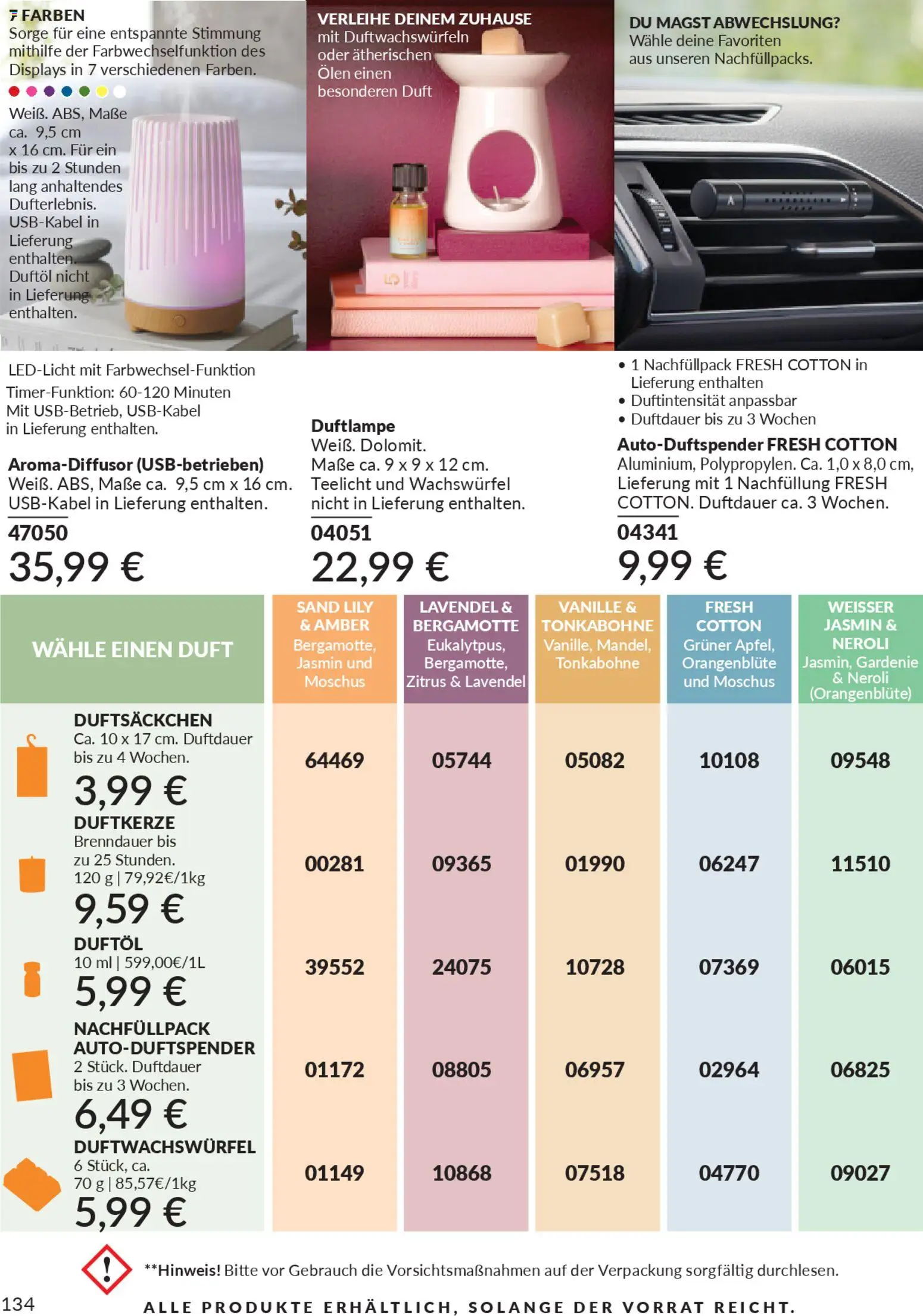 AVON Katalog März 2026 – gültig ab 01.03.2026 | Seite: 136 | Produkte: Duft, Lavendel