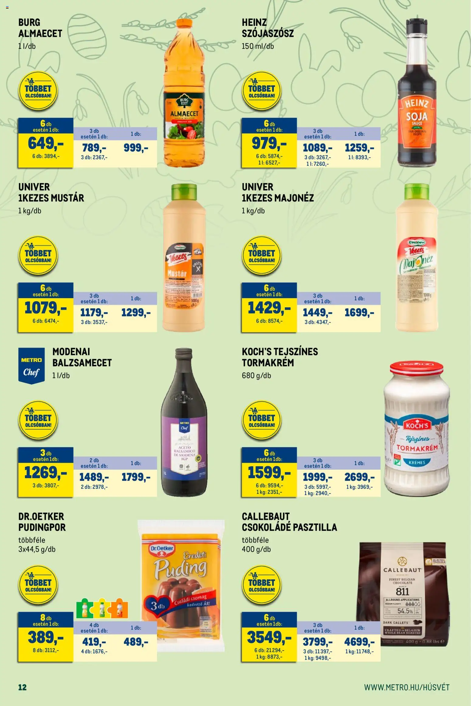 Metro akciós ujság - amely érvényes a következő dátumtól: 01.03.2026 | Oldal: 12