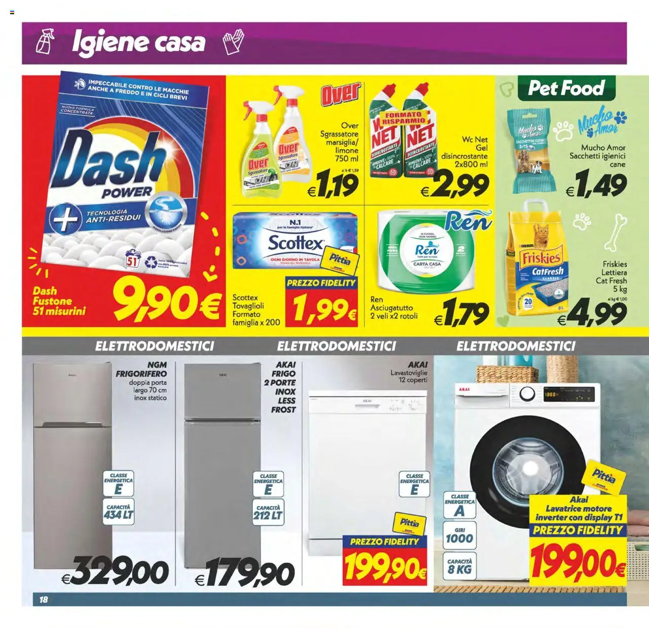 Volantino SuperConveniente del 13.06.2025 | Pagina: 18 | Prodotti: Limone, Lavastoviglie, Frigorifero, WC