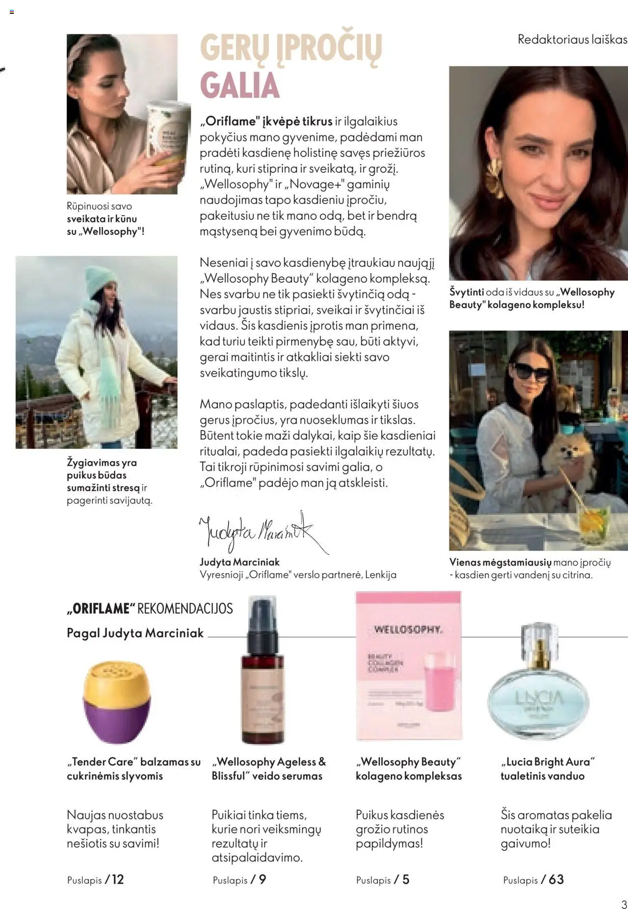 Oriflame akcijos nuo 08.10.2025 | Puslapis: 3 | Prekių: Balzamas, Tualetinis vanduo