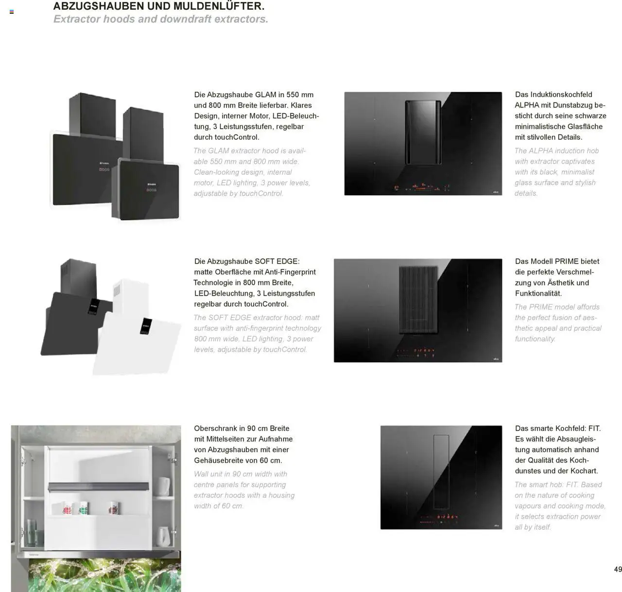 Ostermann Vito Küchenprospekt – gültig ab 26.05.2025 | Seite: 49 | Produkte: Kochfeld, Dunstabzug