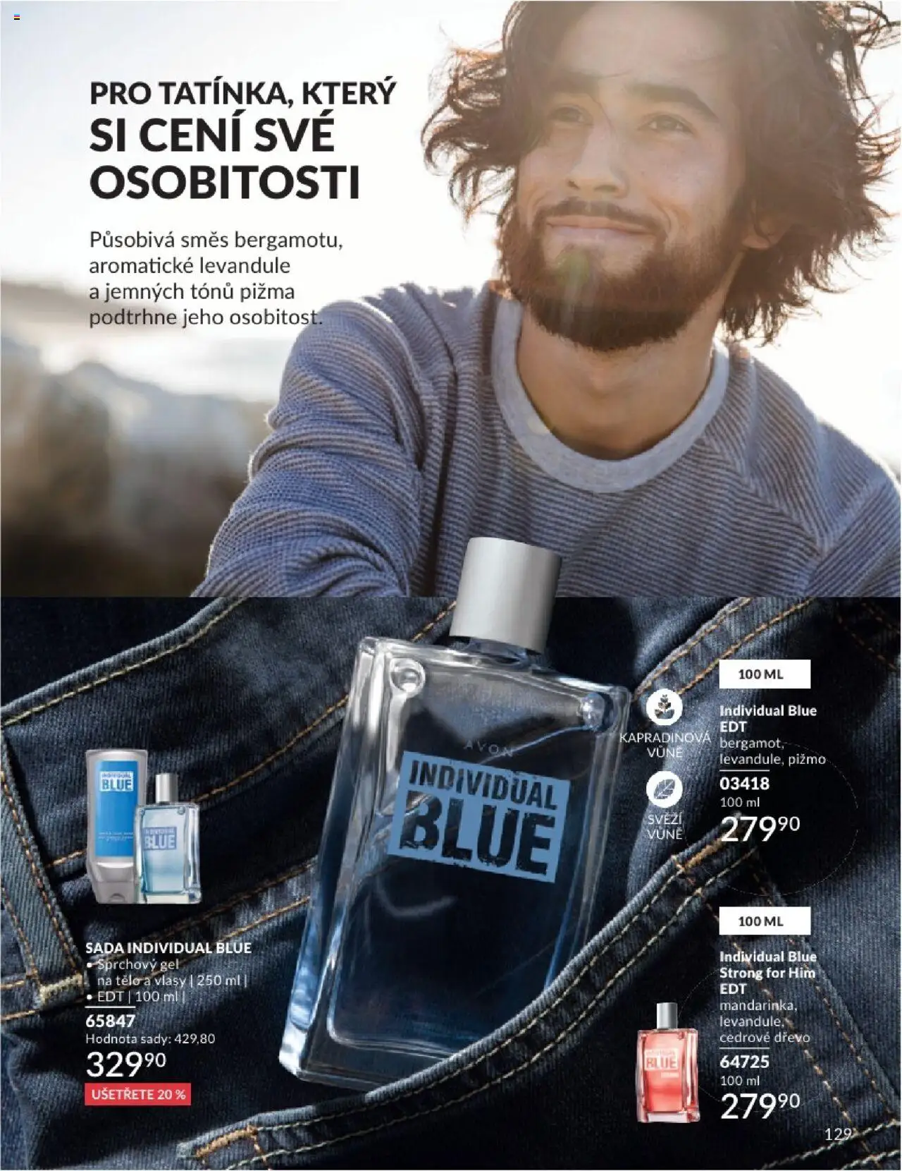 Avon katalog 6/2025 od 01.06.2025 | Strana: 129 | Produkty: Sprchový gel