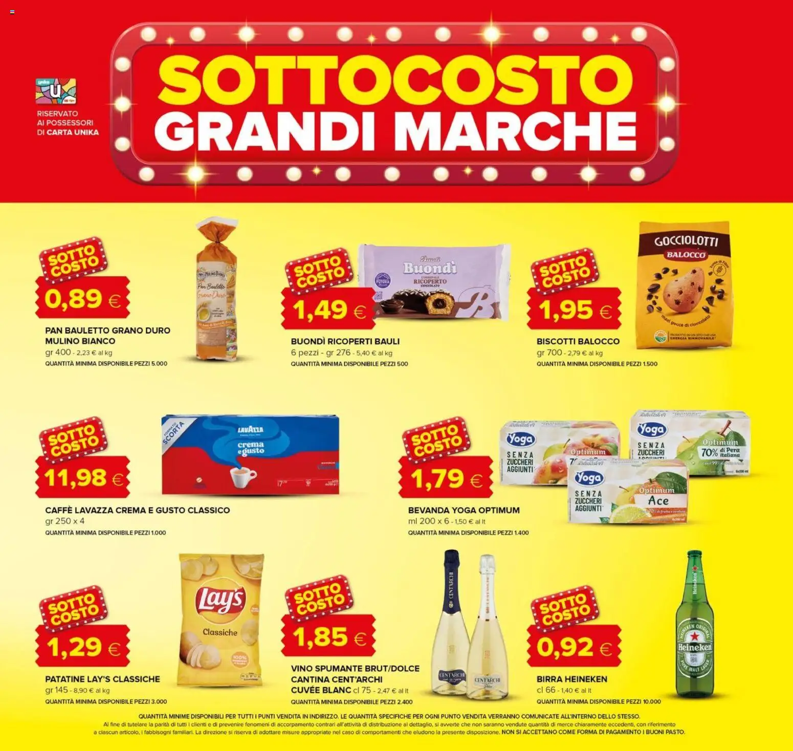 Volantino Oasi del 21.11.2025 | Pagina: 3 | Prodotti: Crema, Birra, Lavazza, Heineken