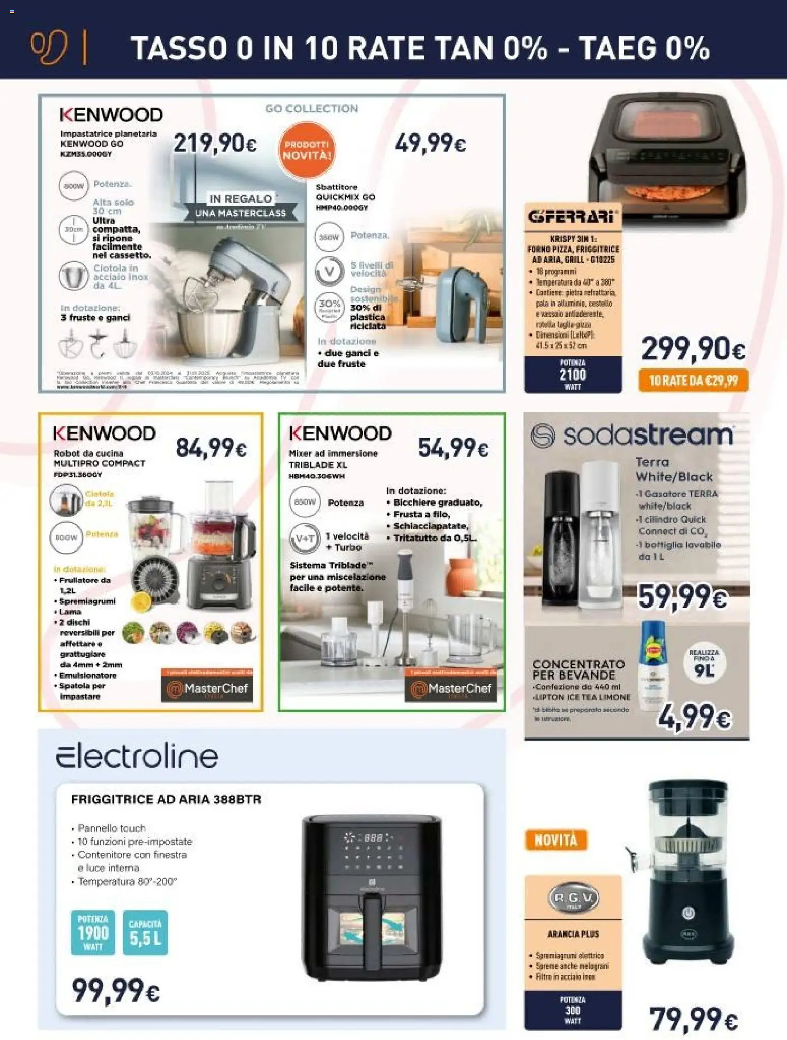 Volantino Unieuro del 16.01.2026 | Pagina: 24 | Prodotti: Contenitore, Forno, Bottiglia, Ciotola