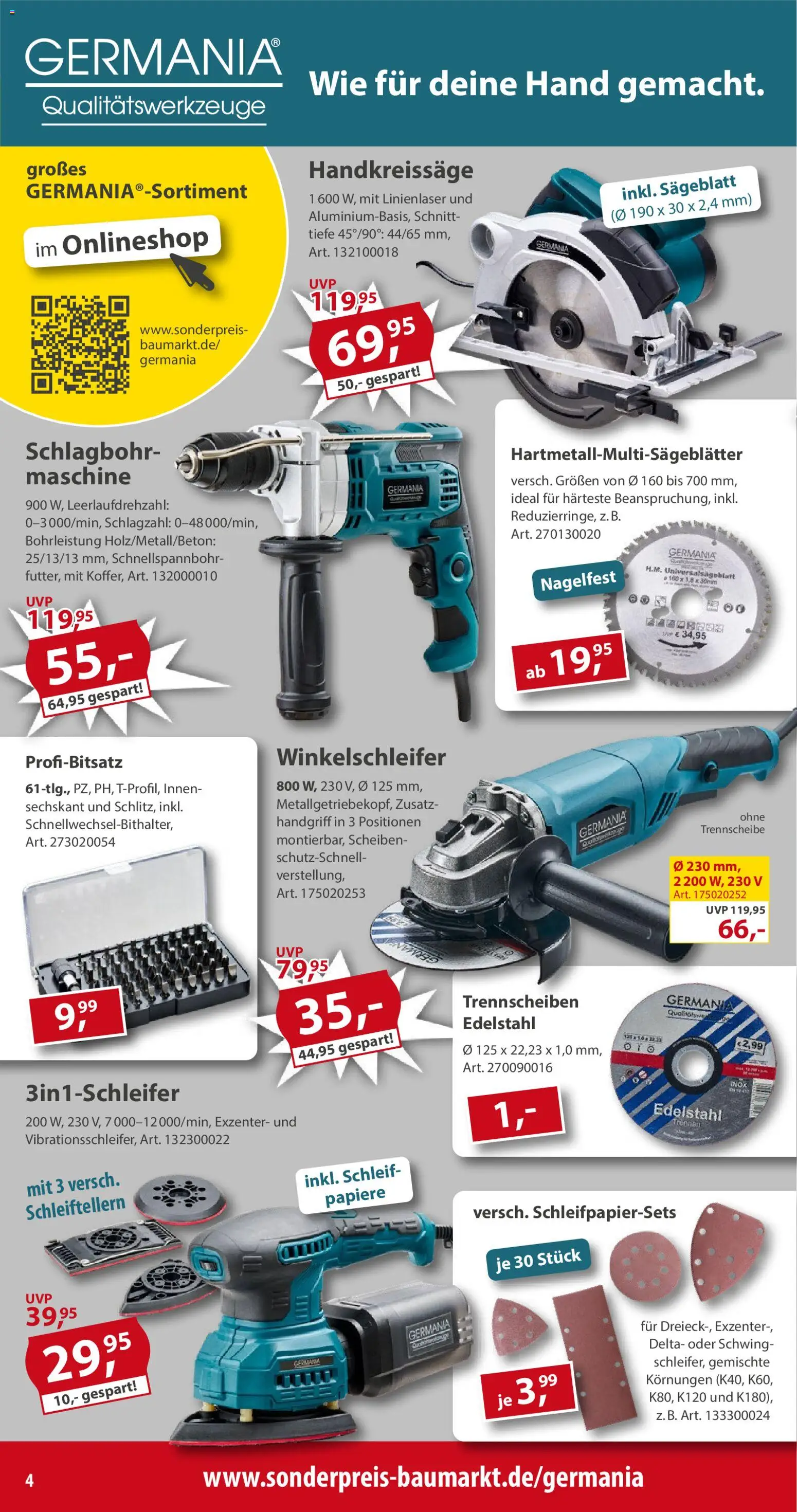 Sonderpreis Baumarkt Prospekt 	 – gültig ab 28.02.2026 | Seite: 4