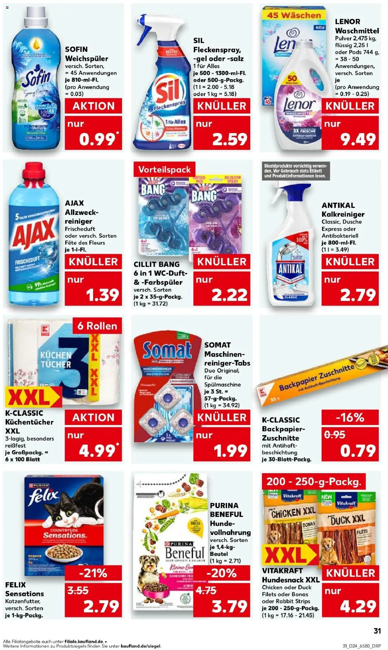 Kaufland prospekt Stadthagen	 - gültig ab dem 16.06.2025 | Seite: 46 | Produkte: Lenor, Dusche, Weichspüler, Salz