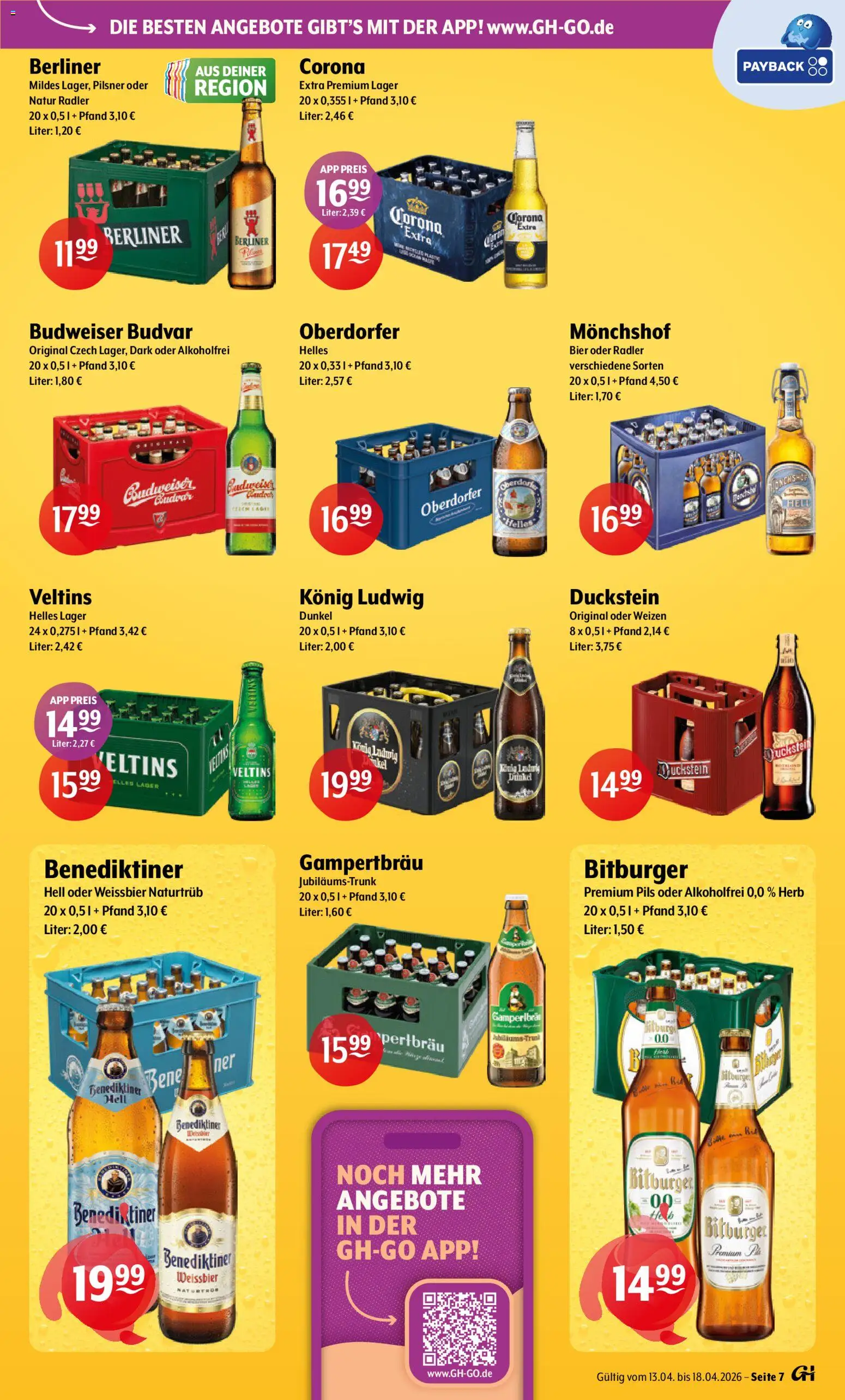 Getränke Hoffmann Prospekt 	 – gültig ab 13.04.2026 | Seite: 7