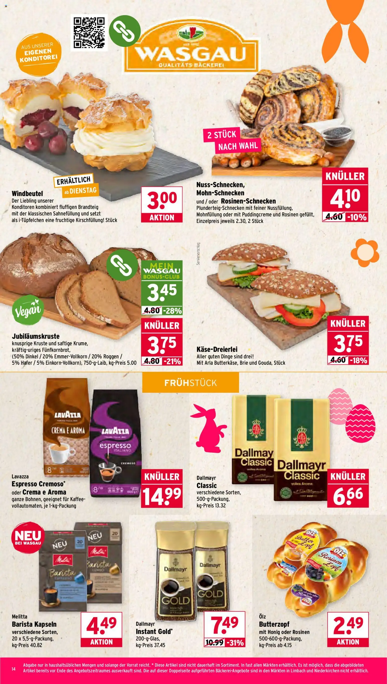Wasgau Prospekt 	 – gültig ab 30.03.2026 | Seite: 14