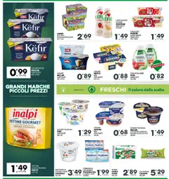 Volantino Interspar del 28.07.2025 | Pagina: 9 | Prodotti: Caffè, Mozzarella, Latte, Formaggio