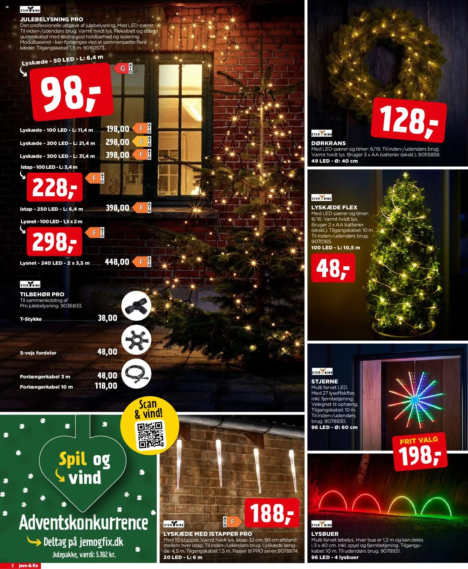 Jem & fix tilbudsavis – gyldig fra 23.11.2025 | Side: 2 | Produkter: Batterier, Spil, Kabel