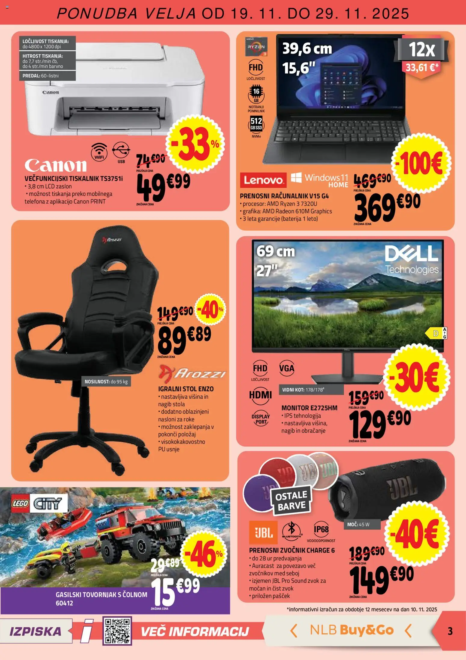 Novi E.leclerc katalog ponudbe – veljaven od 19.11.2025 | Stran: 3