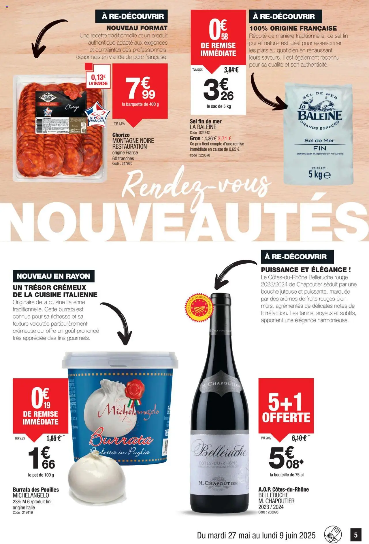  | Page: 5 | Produits: Viande de porc, Poids, Sel, Porc