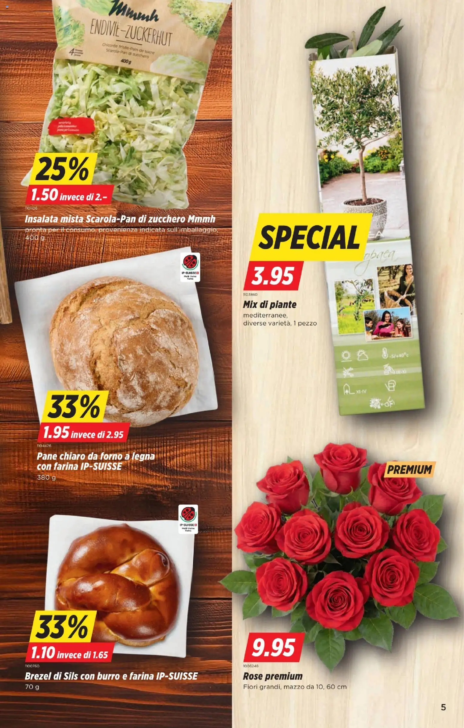 Denner aktionen IT – gültig ab 23.04.2026 | Seite: 5 | Produkte: Pane