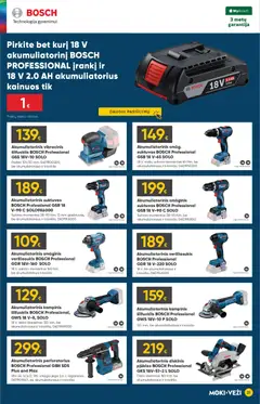 MOKI VEŽI leidinys galioja nuo 11.12.2025 | Puslapis: 21 | Prekių: Akumuliatorius