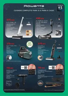 Pré-visualização Darty - folheto válido de 02.12.2025 | Página: 60 | Produtos: Ferro, Secador de cabelo, Alisador de cabelo, Base