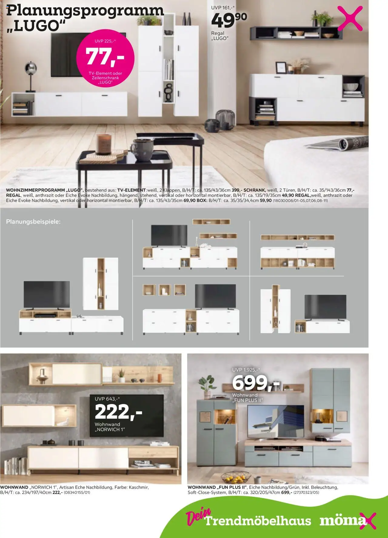 Mömax Dein Trendmöbelhaus gültig ab 29.09.2025 | Seite: 9 | Produkte: Regal, Box