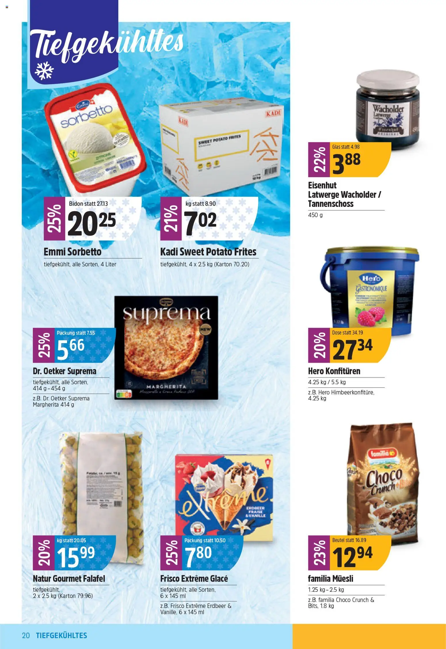 TopCC Aktionen – gültig ab 17.11.2025 | Seite: 20 | Produkte: Glace, Herd