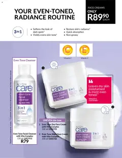 AVON Catalogue  │ valid from 01.07.2025 | Page: 17 | Products: Cream, Cream cleanser
