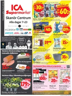 ICA Supermarket - Skanör - Förhandsvisning av reklamblad från butik ICA Supermarket aktuell från 16.03.2026