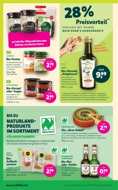 Denns BioMarkt Angebote ab 08.10.2025 gültig | Seite: 10 | Produkte: Rosinen, Kürbis, Nudeln