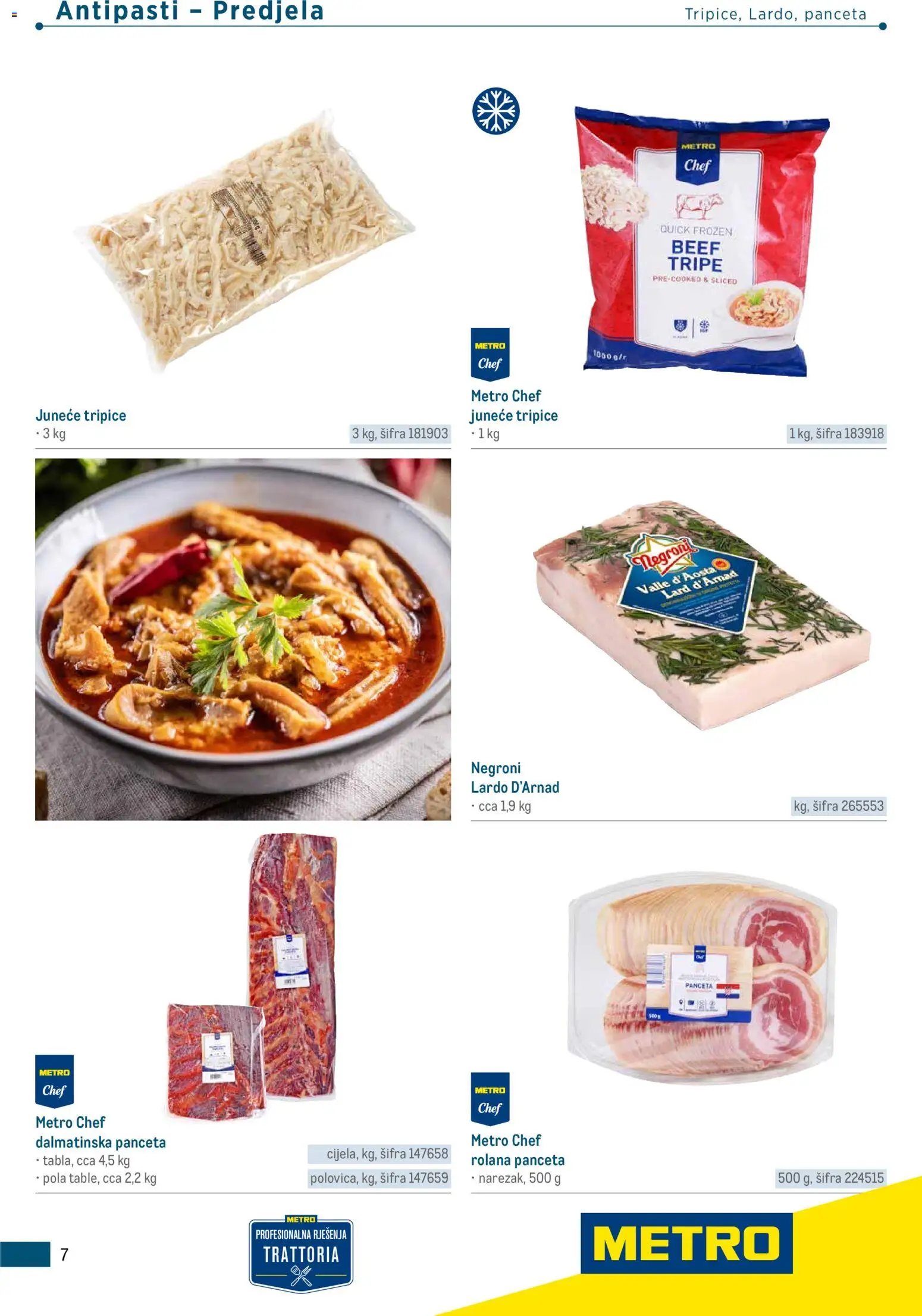 Metro katalog | vrijedi od 05.03.2026 | Stranica: 7 | Proizvodi: Panceta