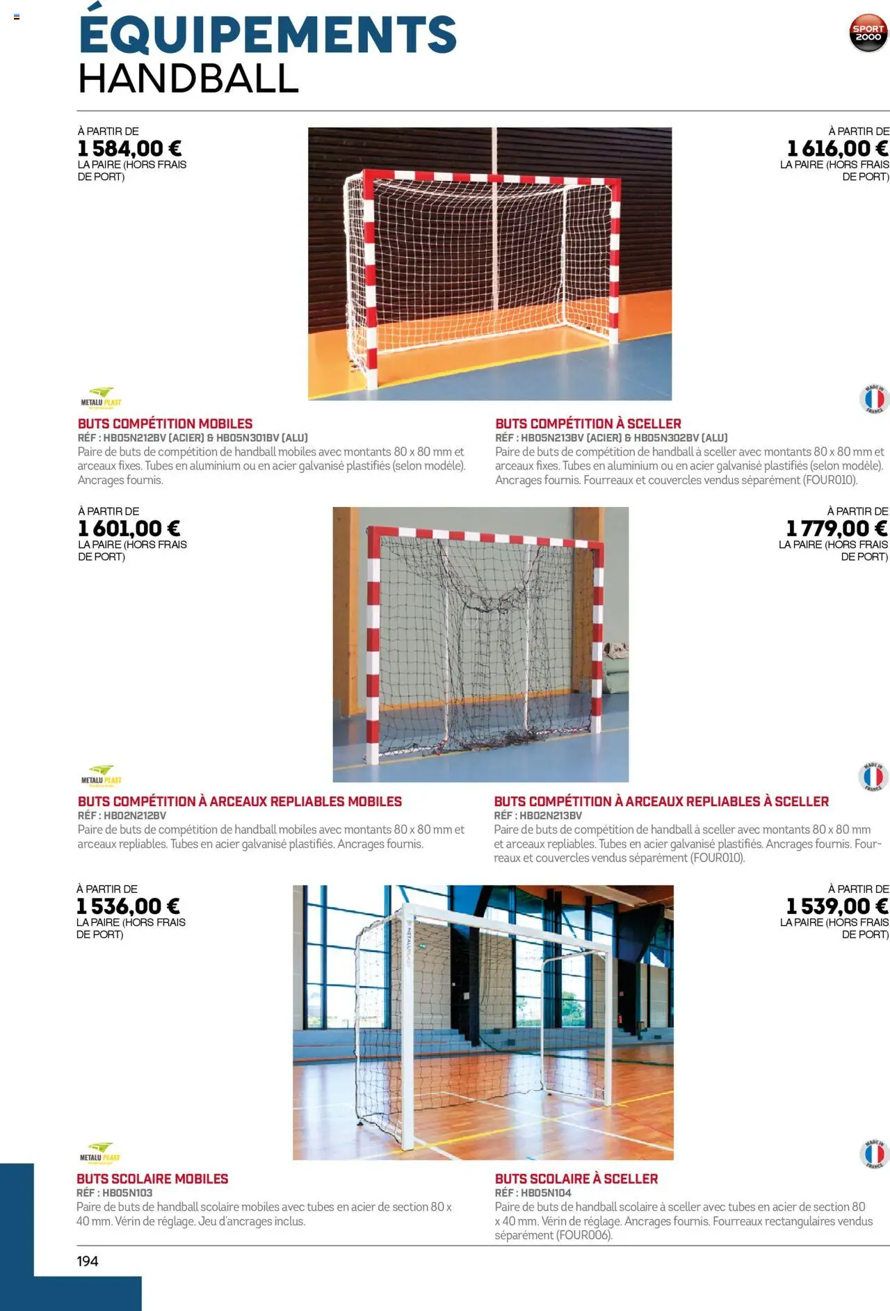 {H1} | Page: 194 | Produits: Four