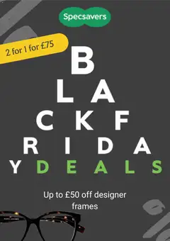 Preview of Specsavers - Black Friday valid from 10.11.2025