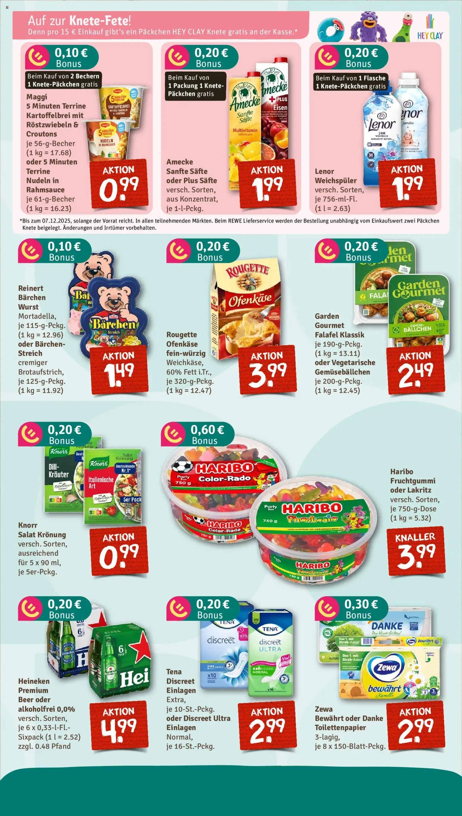 Nahkauf Prospekt – gültig ab 10.11.2025 | Seite: 5 | Produkte: Wurst, Nudeln, Salat, Toilettenpapier