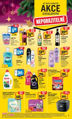Náhled letáku Albert leták - Hypermarket od 29.10.2025 | Strana: 7 | Produkty: Pampers Premium Care, Persil, Láhev, Kondicionér
