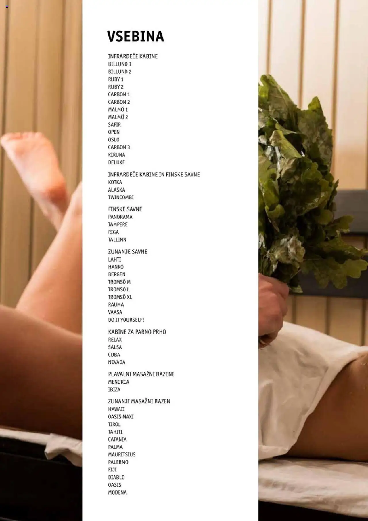 Novi Jager katalog ponudbe – veljaven od 18.11.2024 | Stran: 2 | Izdelki: Bazen, Masažni bazen